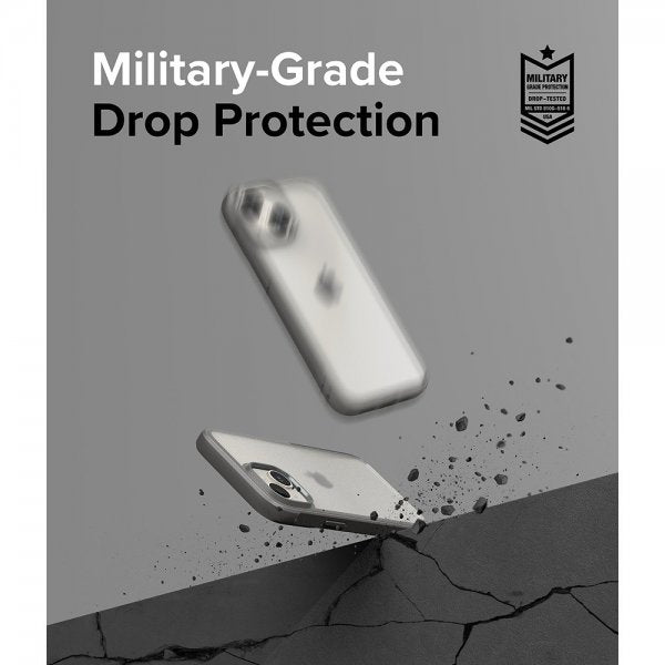 Ringke iPhone 15 Skal Fusion Bold Matte Gray