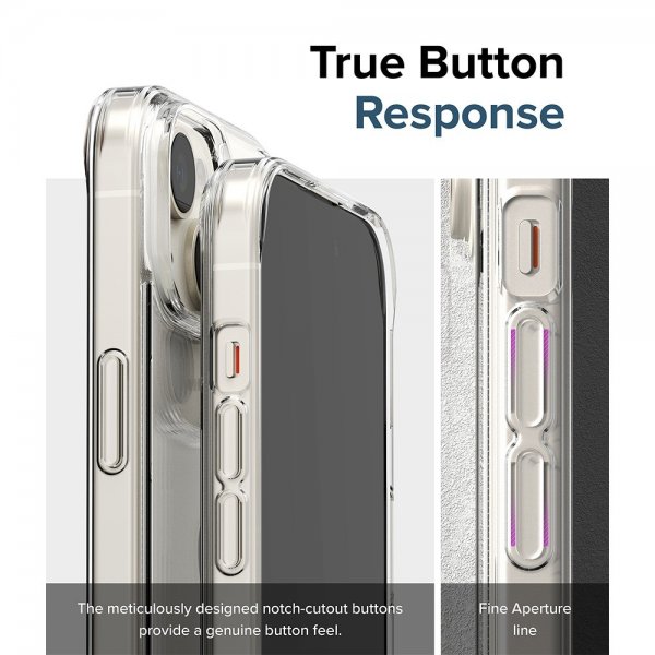 Ringke iPhone 15 Skal Fusion Clear