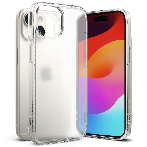 Ringke iPhone 15 Skal Fusion Matte Clear