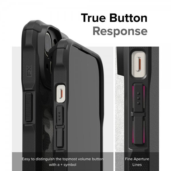 Ringke iPhone 15 Skal Fusion X Design Camo Black