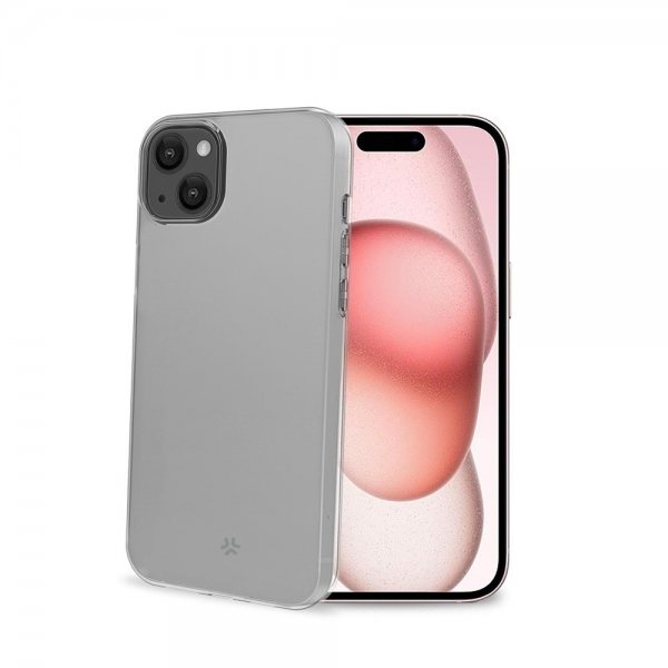 Celly iPhone 15 Skal GELSKIN Transparent