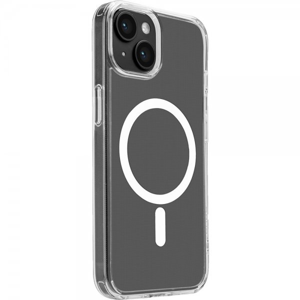 Puro iPhone 15 Skal LITE MAG Transparent