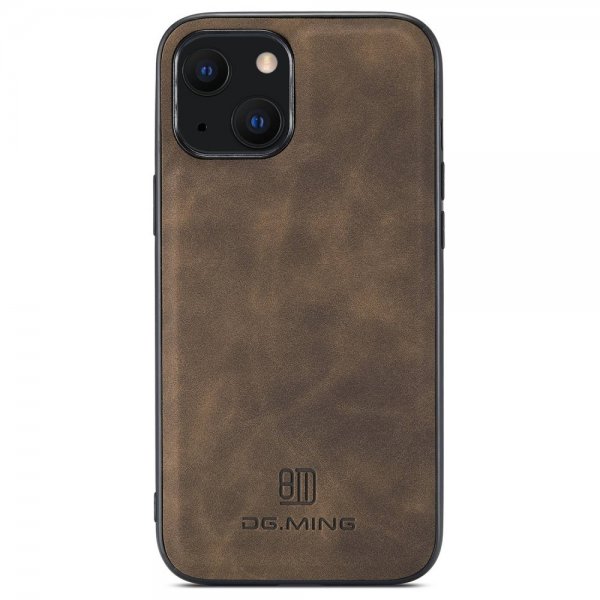 Dg.Ming iPhone 15 Skal M2 Series Löstagbar Korthållare Kaffe