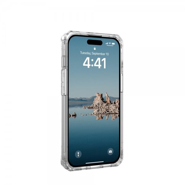 Urban Armor Gear (UAG) iPhone 15 Skal Plyo MagSafe Ice Silver