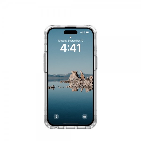 Urban Armor Gear (UAG) iPhone 15 Skal Plyo MagSafe Ice Silver