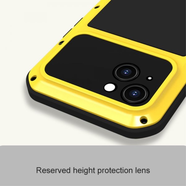Love Mei iPhone 15 Skal Powerful Case Röd