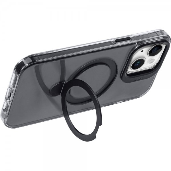 LAUT iPhone 15 Skal REVIVE PROP MagSafe Black Crystal