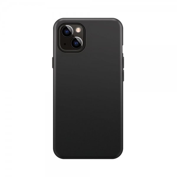Xqisit iPhone 15 Skal Silicone Case Svart