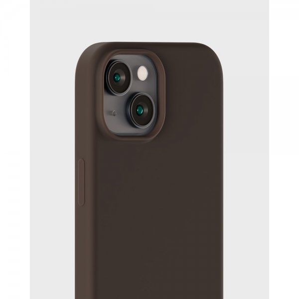 holdit iPhone 15 Skal Silikon Chocolate