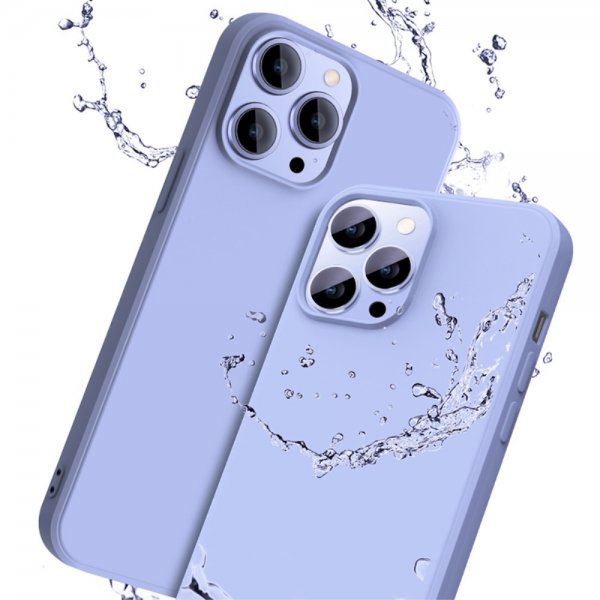 X-Level iPhone 15 Skal Silikontextur Röd