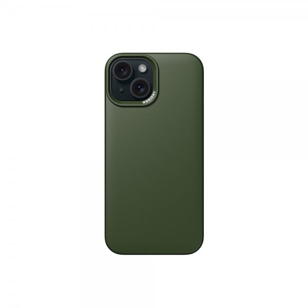 Nudient iPhone 15 Skal Thin Case MagSafe Pine Green