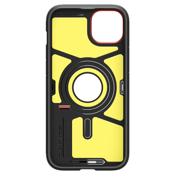 Spigen iPhone 15 Skal Tough Armor MagFit Röd