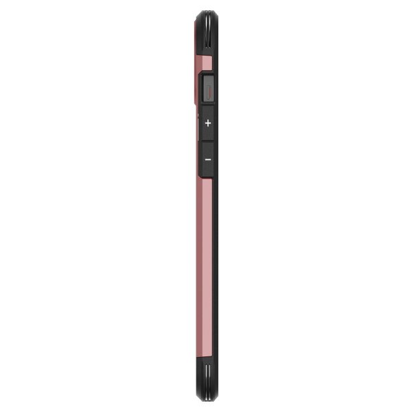 Spigen iPhone 15 Skal Tough Armor MagFit Rose Gold