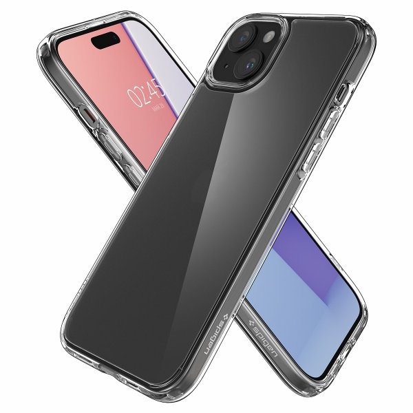 Spigen iPhone 15 Skal Ultra Hybrid Frost Clear