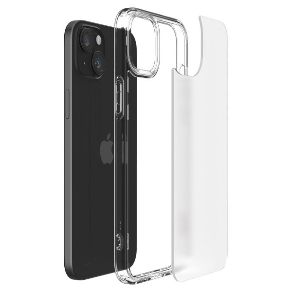 Spigen iPhone 15 Skal Ultra Hybrid Frost Clear