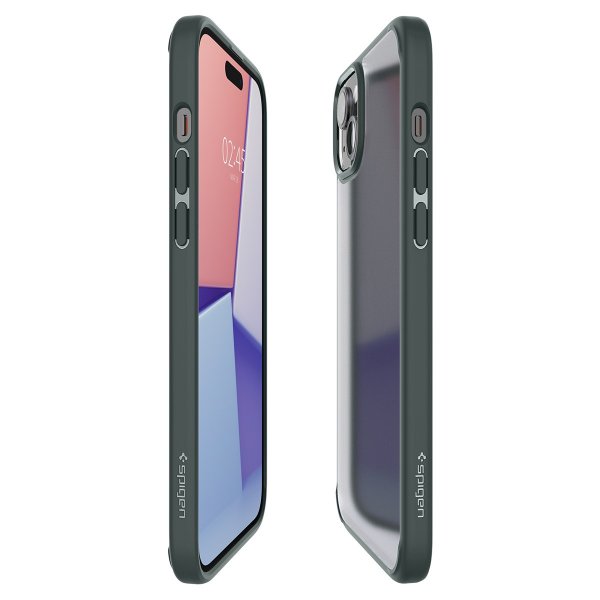 Spigen iPhone 15 Skal Ultra Hybrid Frost Green