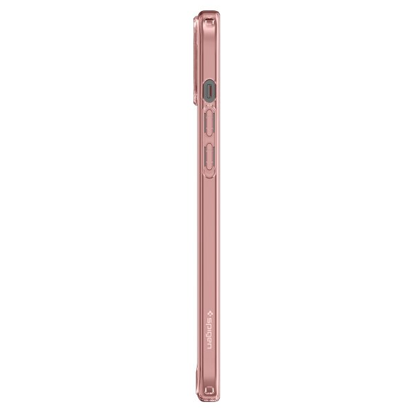 Spigen iPhone 15 Skal Ultra Hybrid Rose Crystal