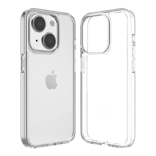 Rvelon iPhone 15 Skal Stöttålig Transparent