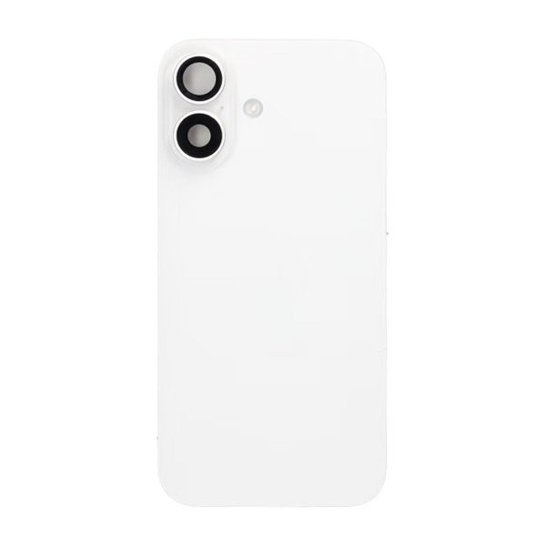 iPhone 16 Baksida Glas - Vit