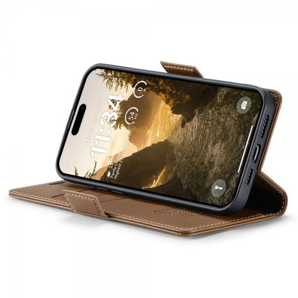 CaseMe iPhone 16 Fodral 023 Series Brun
