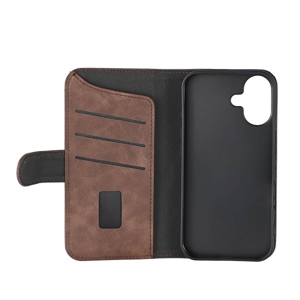 Gear iPhone 16 Fodral 3 Kortfack Brun