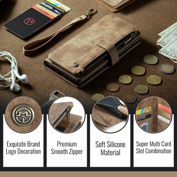 CaseMe iPhone 16 Fodral C30 Series Brun