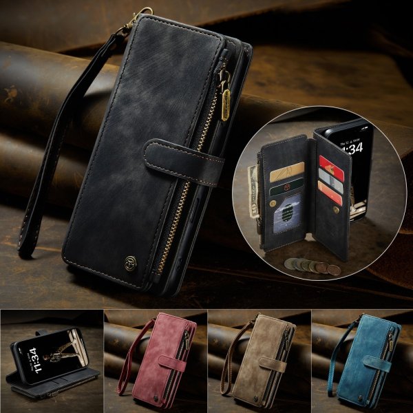 CaseMe iPhone 16 Fodral C30 Series Svart