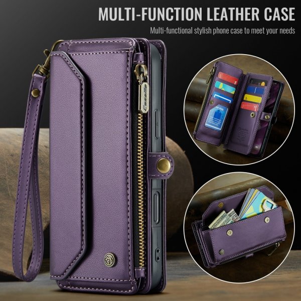 CaseMe iPhone 16 Fodral C36 Series Lila