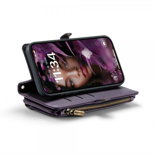 CaseMe iPhone 16 Fodral C36 Series Lila