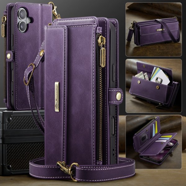 CaseMe iPhone 16 Fodral C39 Series Lila