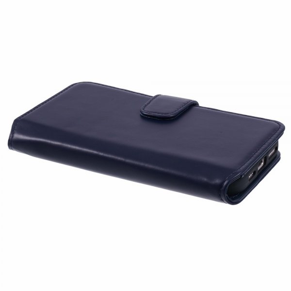 Nordic Covers iPhone 16 Fodral Essential Leather Heron Blue
