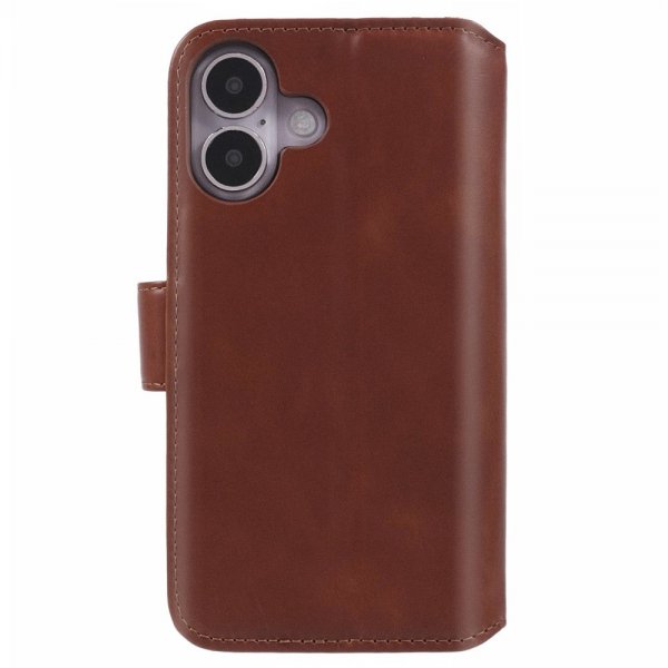 Nordic Covers iPhone 16 Fodral Essential Leather Maple Brown