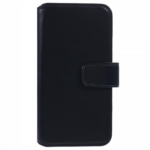 Nordic Covers iPhone 16 Fodral Essential Leather Raven Black
