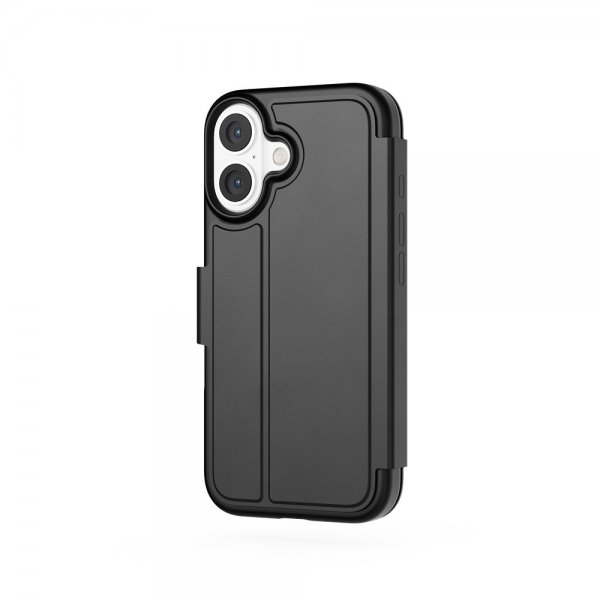 Tech21 iPhone 16 Fodral EvoLite Wallet Svart