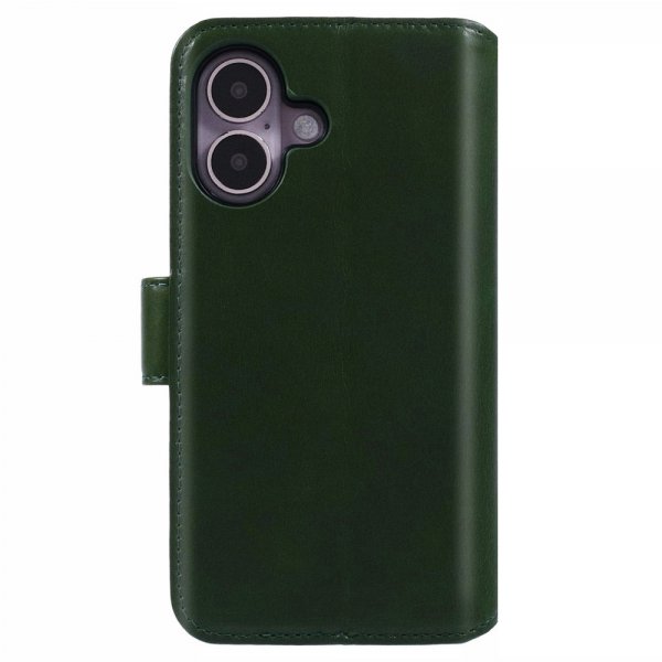 Nordic Covers iPhone 16 Fodral MagLeather Juniper Green