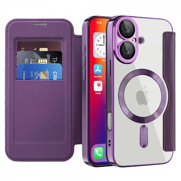 iPhone 16 Fodral MagSafe Lila