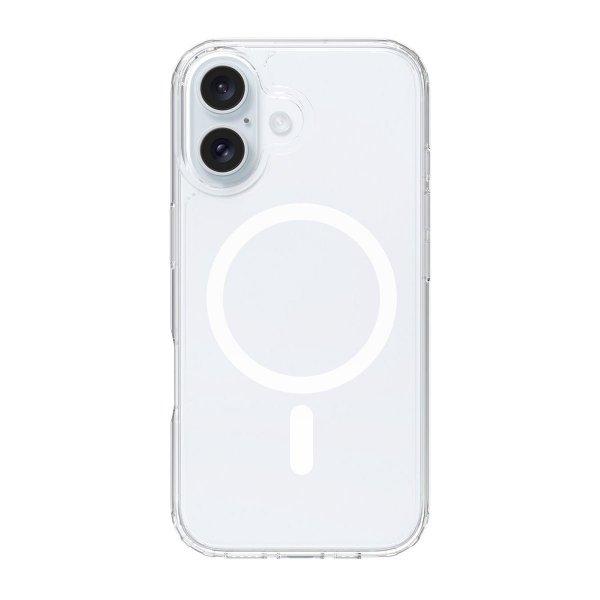 Rvelon iPhone 16 Skal TPU MagSafe Transparent