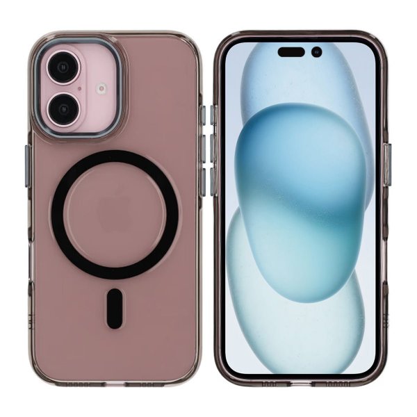 Rvelon iPhone 16 Skal TPU MagSafe Svart