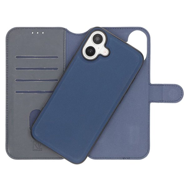Rvelon iPhone 16 Fodral Magnetiskt Avtagbart Skal Blå