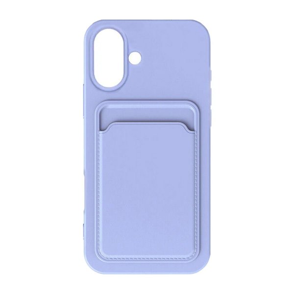 iPhone 16 Plus Skal Korthållare Lila
