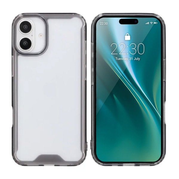 iPhone 16 Plus Skal Stöttålig Svart