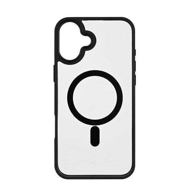 Onsala iPhone 16 Plus Skal Bumper MagSeries Transparent Svart
