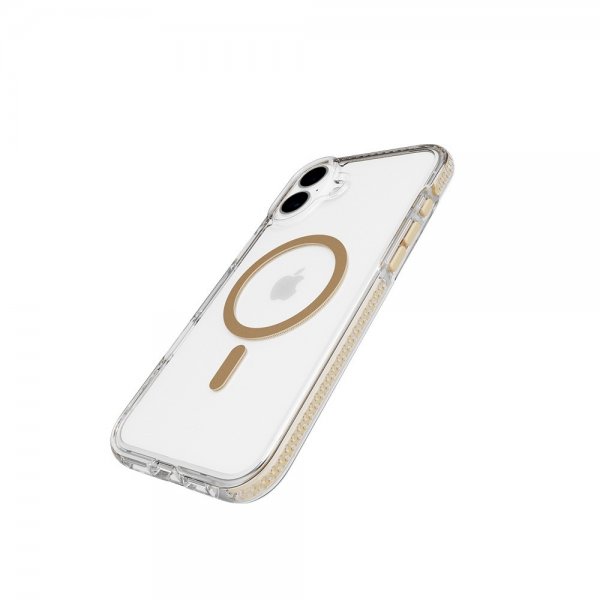 Tech21 iPhone 16 Plus Skal EvoCrystal MagSafe Guld