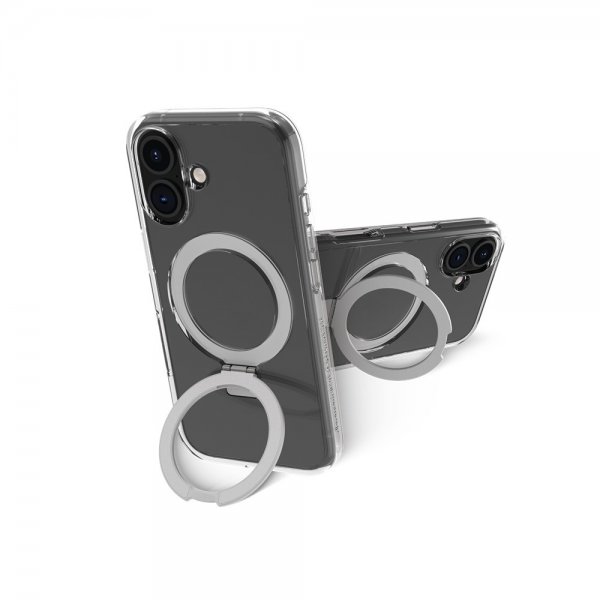 dbramante1928 iPhone 16 Plus Skal Iceland Ultra D3O MagSafe Kickstand Transparent