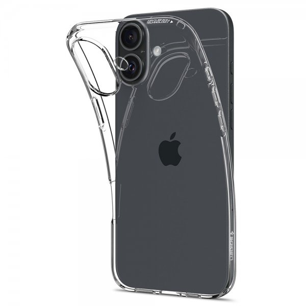 Spigen iPhone 16 Plus Skal Liquid Crystal Crystal Clear