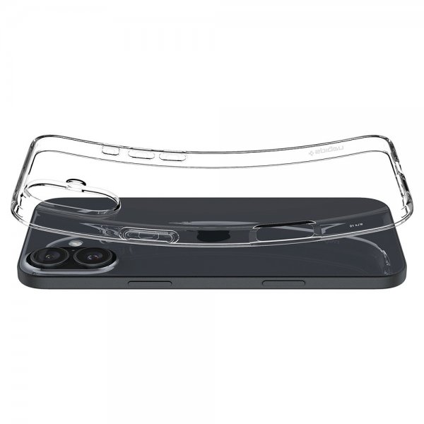 Spigen iPhone 16 Plus Skal Liquid Crystal Crystal Clear