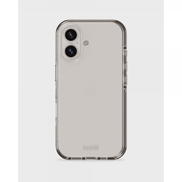 holdit iPhone 16 Plus Skal Seethru Vit