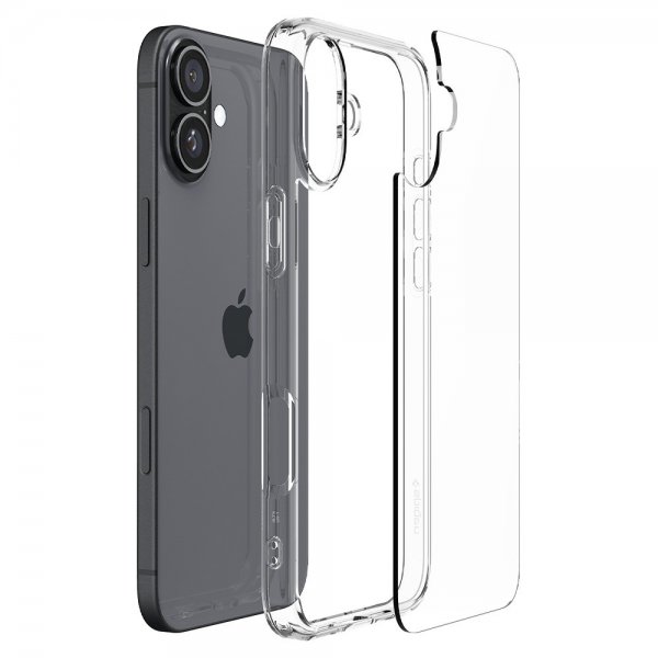 Spigen iPhone 16 Plus Skal Ultra Hybrid Crystal Clear