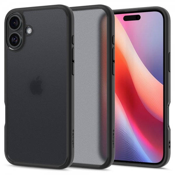 Spigen iPhone 16 Plus Skal Ultra Hybrid Frost Black
