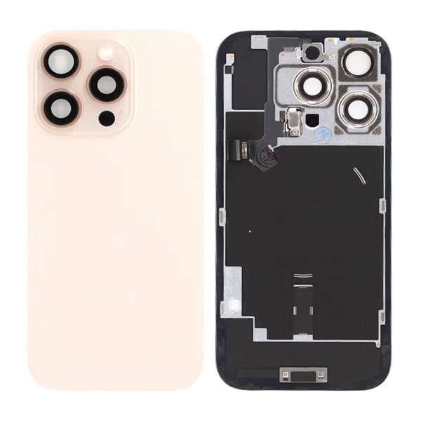 iPhone 16 Pro Baksida Glas - Guld
